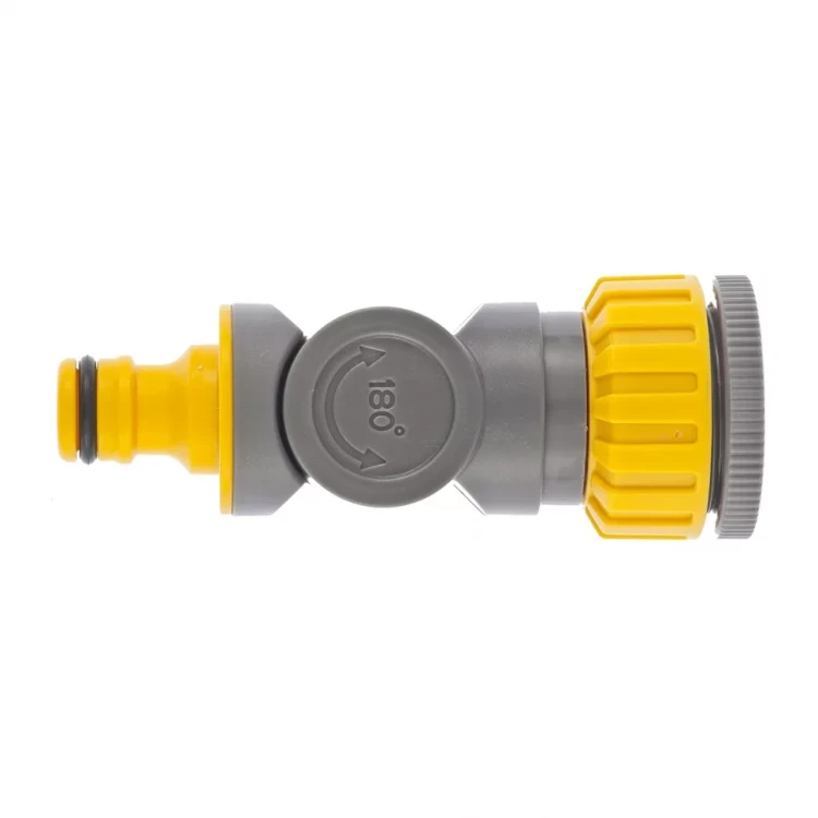 Соединитель штуцерный с внутренней резьбой 1/2" - 3/4" с шарниром PALISAD LUXE 66247 купить в Нягани