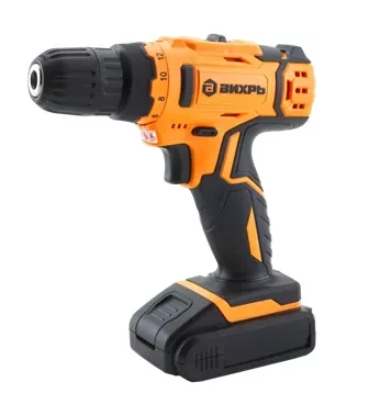Дрель-шуруповерт аккумуляторная Вихрь ДА-12Л-2КА купить в Нягани