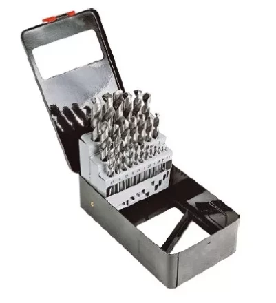 Набор сверл по мет 1,0-13,0мм 25шт белые, мет. коробка Кратон 1 05 01 015 купить в Нягани