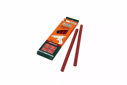 Стержень клеевой 11х200мм ЭНКОР 006 5шт красный 505006 купить в Нягани