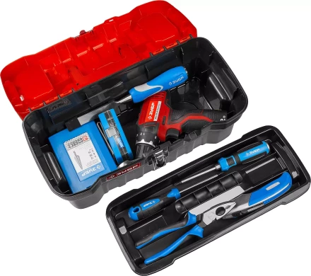 Ящик пластмассовый ЗУБР &quot;МАСТЕР&quot; для инструмента, 16&quot; 38180-16_z01 купить в Нягани