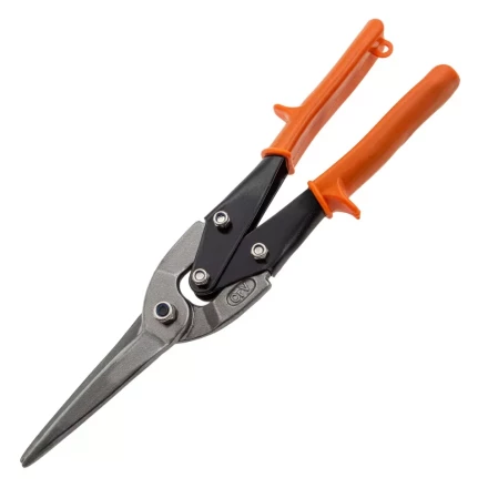 Ножницы по металлу Sparta 783165, удлиненные, 290 мм, пряморежущие, обрезиненные рукоятки купить в Нягани