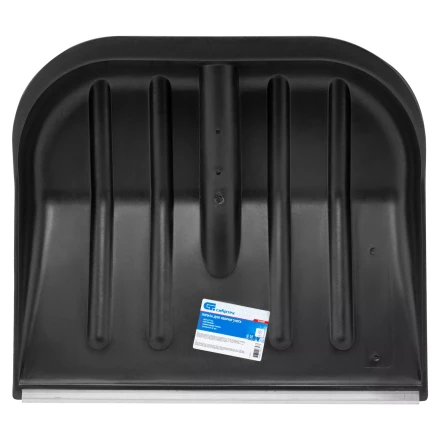 Лопата для уборки снега пластиковая, 465 х 415 мм, без черенка, Россия, Сибртех 614635 купить в Нягани