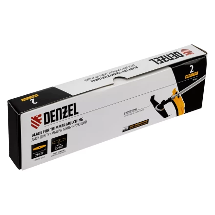 Диск для триммера  мульчирующий, 250 х 25,4 толщина 3 мм, 2 лезвия// Denzel 96327 купить в Нягани