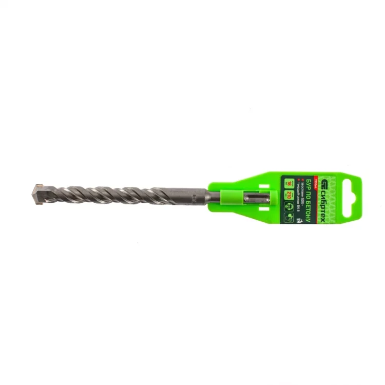 Бур по бетону Сибртех, 18 x 210 мм, SDS Plus 705564 купить в Нягани