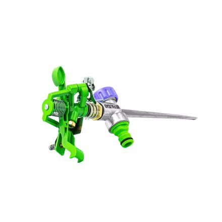 Разбрызгиватель латунный Palisad 654128, импульсный, с регулировкой угла горизонт. распыления до 26 м купить в Нягани