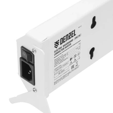 Конвектор электрический плинтусный Denzel ATRIC-300, 230 В, 300 Вт, ТЭН 98133 купить в Нягани
