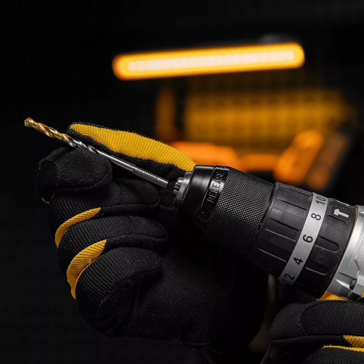 Сверло спиральное по металлу Denzel 5 x 86 мм, Р6М5, Golden Tip, 718233 купить в Нягани