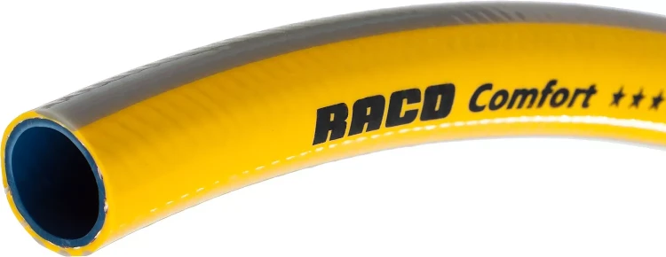Шланг RACO COMFORT поливочный, 25атм., армированный, 3-х слойный, 3/4"х50м 40303-3/4-50_z01 купить в Нягани