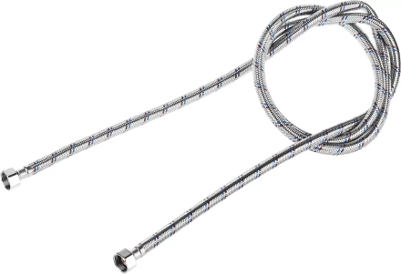 Подводка гибкая ЗУБР для воды, оплетка из нержавеющей стали, г/г 1/2&quot; - 2м 51005-G/G-200 купить в Нягани