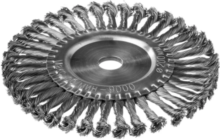 DEXX. Щетка дисковая для УШМ, жгутированная стальная проволока 0,5мм, 200ммх22мм 35100-200 купить в Нягани