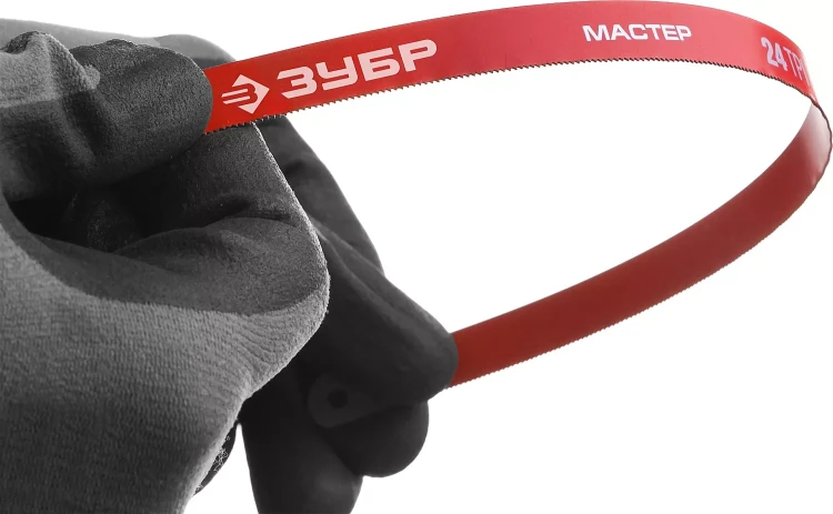 Полотно ЗУБР "МАСТЕР" по металлу 24 TPI  (шаг 1.0мм), Универсальное, 2шт 15853-24-2 купить в Нягани