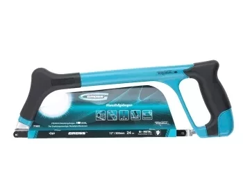 Ножовка по металлу GROSS PIRANHA 300 мм трехкомпонентная металлопластиковая рамка 77602 купить в Нягани