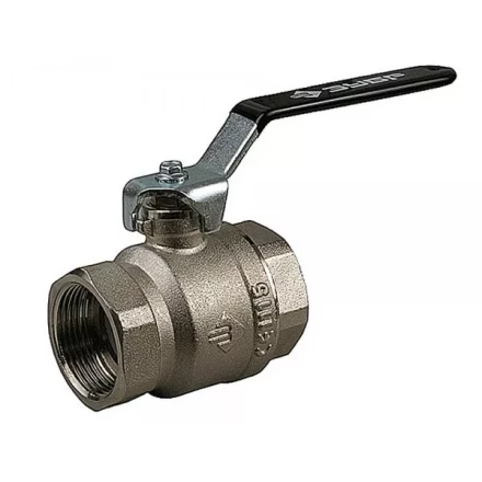 Кран шаровой ЗУБР полнопроходной &quot;мама-мама&quot;, ручка, хромиров латунь, 1&quot;1/2 4-51320-C-3/2 купить в Нягани