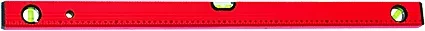 Уровень алюминиевый 1500 мм 3 глазка красный линейка  MATRIX 33235 купить в Нягани