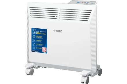 ЗУБР ПРО серия 1 кВт, электрический конвектор, Профессионал (КЭП-1000) купить в Нягани