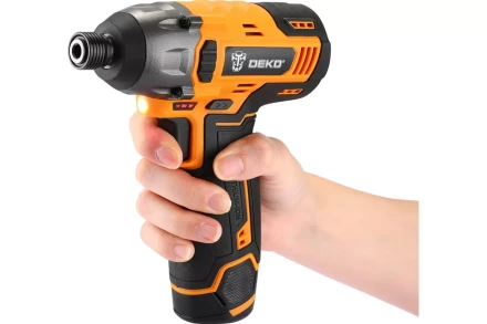 Гайковерт аккумуляторный DEKO 063-4105 DKIS12-Li, 12В, 1х1.5Ач купить в Нягани
