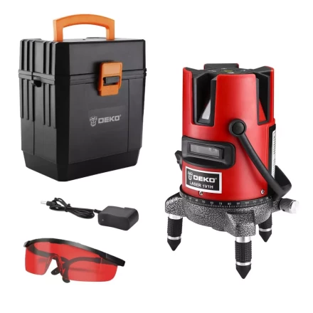 Уровень лазерный DEKO DKLL02RB + case, 065-0276 купить в Нягани