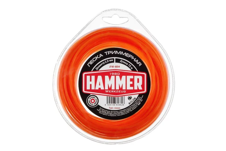 Леска для триммеров HAMMER 216-824 купить в Нягани