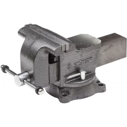 Тиски ЗУБР &quot;МАСТЕР&quot; слесарные поворотные, 200мм 3258-200 купить в Нягани