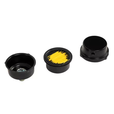 Компрессор безмасляный, малошумный  DLS 2250/100, 2250 Вт, 3x750, 100 л, 410 л/мин блок управления/ Denzel 58029 купить в Нягани