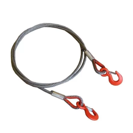 Буксир канатный TOR БТК 30,0 т 10,0 м опрессовка канат 24 мм (петля-петля) 1045562 купить в Нягани