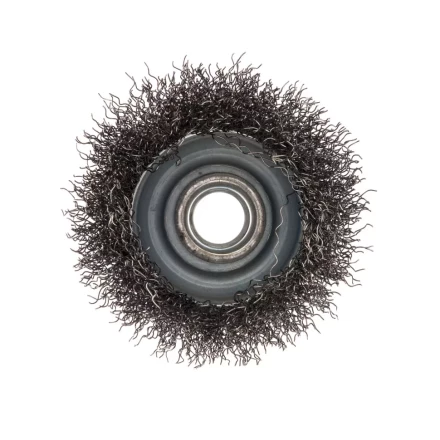 Щетка для УШМ, 65 мм, М14, &quot;чашка&quot;, витая проволока 0.3 мм Сибртех 746037 купить в Нягани