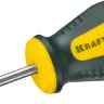 Отвертка KRAFTOOL, Cr-Mo-V сталь, двухкомпонентная противоскользящая рукоятка, PH, №1x38мм 250072-1-038 купить в Нягани