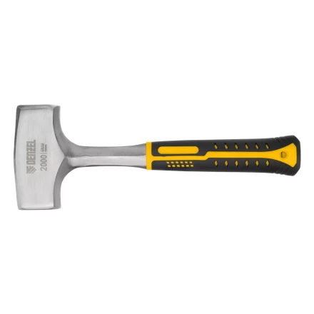 Кувалда 2 кг, цельнометаллическая, двухкомпонентная рукоятка Denzel 11013 купить в Нягани