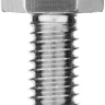 Болт ГОСТ 7798-70, M6 x 25 мм, 7 шт, кл. пр. 5.8, оцинкованный, ЗУБР 303086-06-025 купить в Нягани