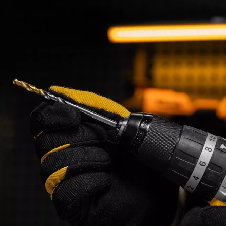 Сверло спиральное по металлу Denzel 5,5 x 93 мм, Р6М5, Golden Tip 718234 купить в Нягани