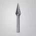 Зубр Твердосплавная борфреза M - конус с острым углом, 12 х 25 мм, угол 25° (28811-12-25) купить в Нягани
