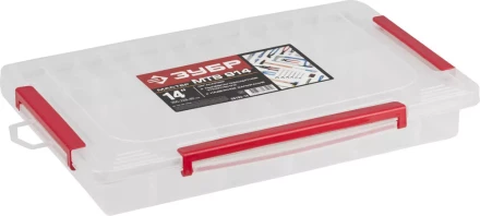 Органайзер ЗУБР &quot;МАСТЕР&quot; для крепежа и принадлежностей, 350х228х80мм (14&quot;) 38193-14 купить в Нягани