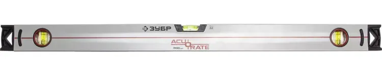 Уровень ЗУБР "ACURATE 3" коробчатый усиленный, 3 ампулы, 80см 34593-080 купить в Нягани