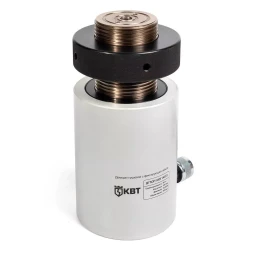 Домкрат грузовой с фиксирующей гайкой КВТ ДГ-100П100Г серия ПРОФИ (84587)