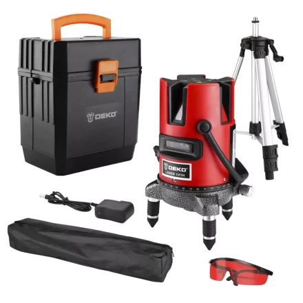 Уровень лазерный DEKO DKLL02RB SET 5, 065-0273 купить в Нягани