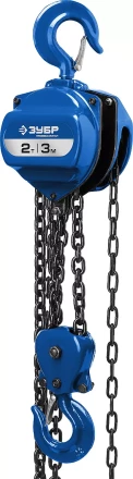 Таль цепная &quot;ТШ-2-3&quot; шестеренная, ЗУБР Профессионал 43081-2, 2т / 3м 43081-2_z01 купить в Нягани
