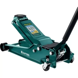 Домкрат гидравлический подкатной "Universal", 3,5т, 95-552 мм, KRAFTOOL 43454-3.5 43454-3.5