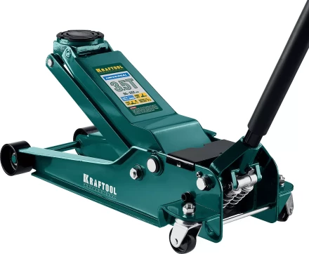 Домкрат гидравлический подкатной &quot;Universal&quot;, 3,5т, 95-552 мм, KRAFTOOL 43454-3.5 43454-3.5 купить в Нягани