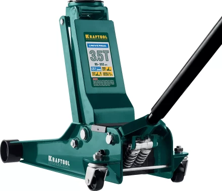 Домкрат гидравлический подкатной &quot;Universal&quot;, 3,5т, 95-552 мм, KRAFTOOL 43454-3.5 43454-3.5 купить в Нягани