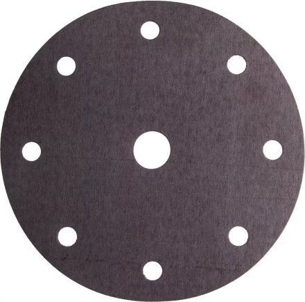 Круг шлифовальный URAGAN &quot;Универсальный водостойкий с покрытием стеарата цинка&quot; на липучке, 9 отв., P320, 150мм, 50шт 907-44114-320-50 купить в Нягани