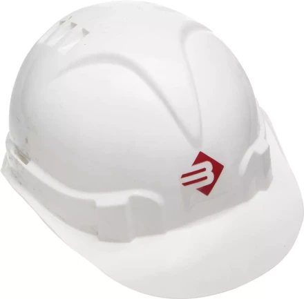 Каска защитная ЗУБР &quot;ЭКСПЕРТ&quot; храповый механизм регулировки размера, белая 11094-2 купить в Нягани