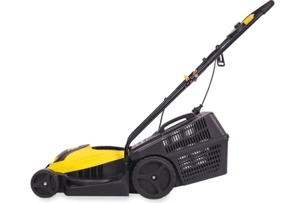 Газонокосилка электро CHAMPION EM3313 (1300Вт пласт.+ткань травосб. 35л ширина 330мм 25-65мм, 8,8кг купить в Нягани