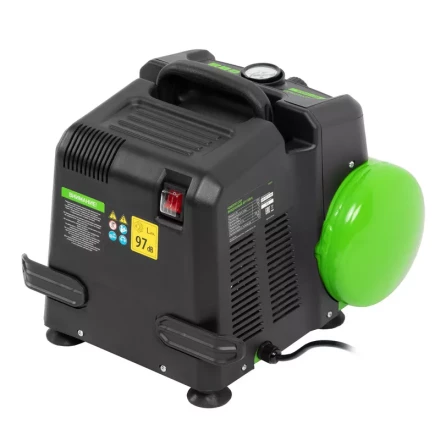 Компрессор воздушный безмаслянный BL 1100/6 1100Вт, ресивер 6 литров, 180 л/мин// Сибртех 58059 купить в Нягани