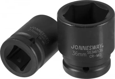 Головка ударная шестигранная 3/4" М65  S03А6165 Jonnesway 48968