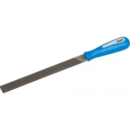 Напильник ЗУБР &quot;ПРОФЕССИОНАЛ&quot; плоский, двухкомпонентная рукоятка, № 1, 200мм 1611-20-1 купить в Нягани