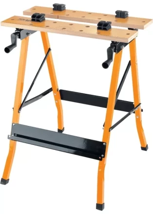 Верстак-тиски, 640 х 520 х 790 мм, портативный  SPARTA 257055 купить в Нягани