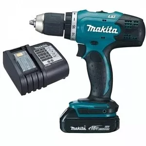 Аккумуляторная дрель-шуруповерт Makita DDF453SYX5 с 1 АКБ 1,5АЧ купить в Нягани