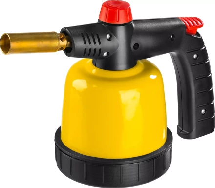 Паяльная лампа газовая STAYER &quot;MASTER&quot;, на баллон, с пьезоподжигом, регулировка пламени, 1850С 55590 купить в Нягани