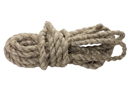 Веревка льнопеньковая D 10 мм L 10 м крученая Россия 94009 купить в Нягани